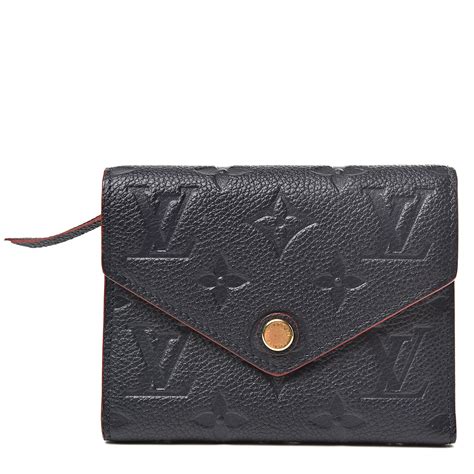 lv victorine wallet empreinte